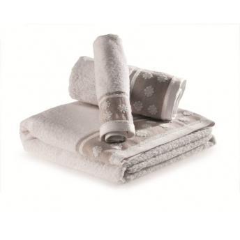 comprar SET 3 TOALLAS BA&Ntilde;O PRIVATA CRUDO